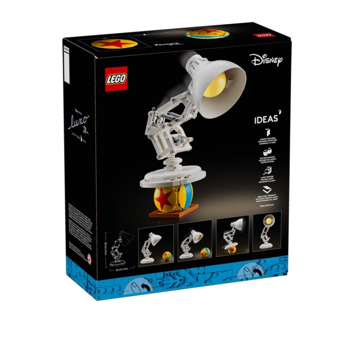 LEGO 樂高 Disney系列 21357  Disney Pixar Luxo Jr. 皮克斯跳跳燈