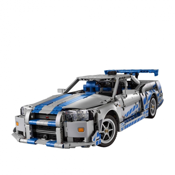LEGO 樂高 Technic系列 42210 2 Fast 2 Furious Nissan Skyline GT-R (R34) Car 玩命關頭2