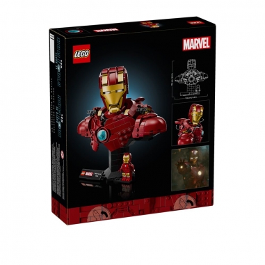LEGO 樂高 Super Heroes系列 76327 Marvel 鋼鐵人 MK4 半身像