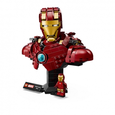 LEGO 樂高 Super Heroes系列 76327 Marvel 鋼鐵人 MK4 半身像