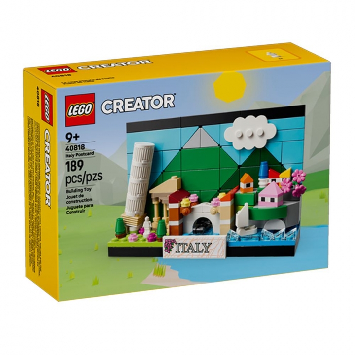 LEGO 樂高 40818 Iconic 義大利明信片