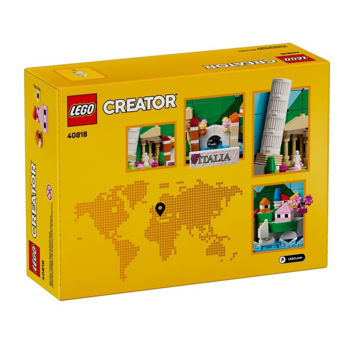 LEGO 樂高 40818 Iconic 義大利明信片