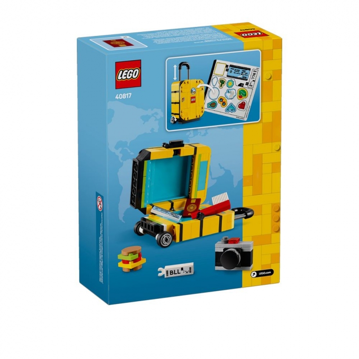 LEGO 樂高 40817 Iconic 黃色行李箱