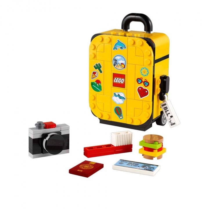 LEGO 樂高 40817 Iconic 黃色行李箱