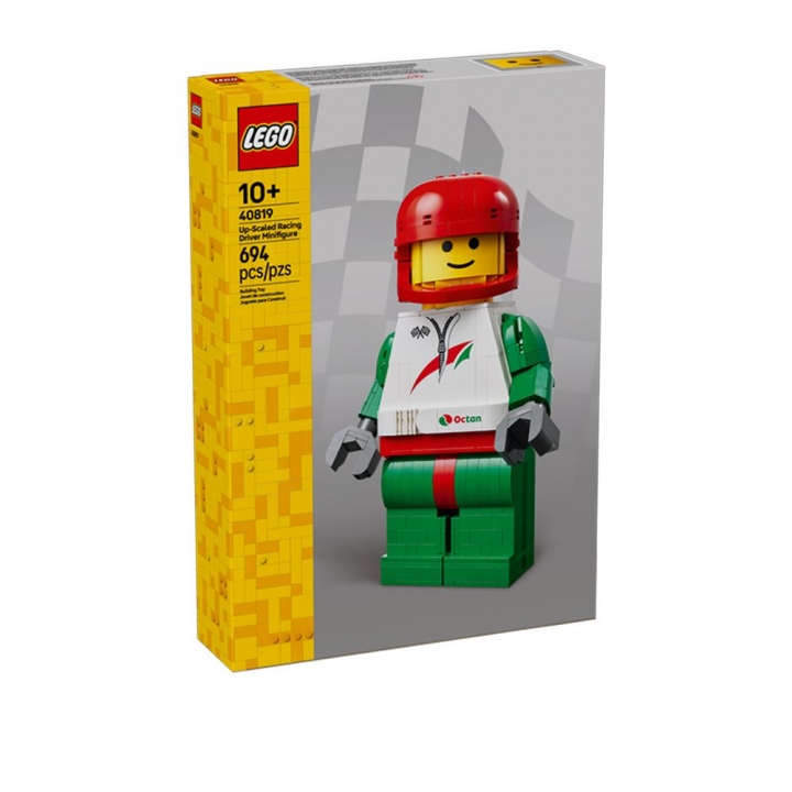 LEGO 樂高 40819 Iconic 放大版賽車手人仔