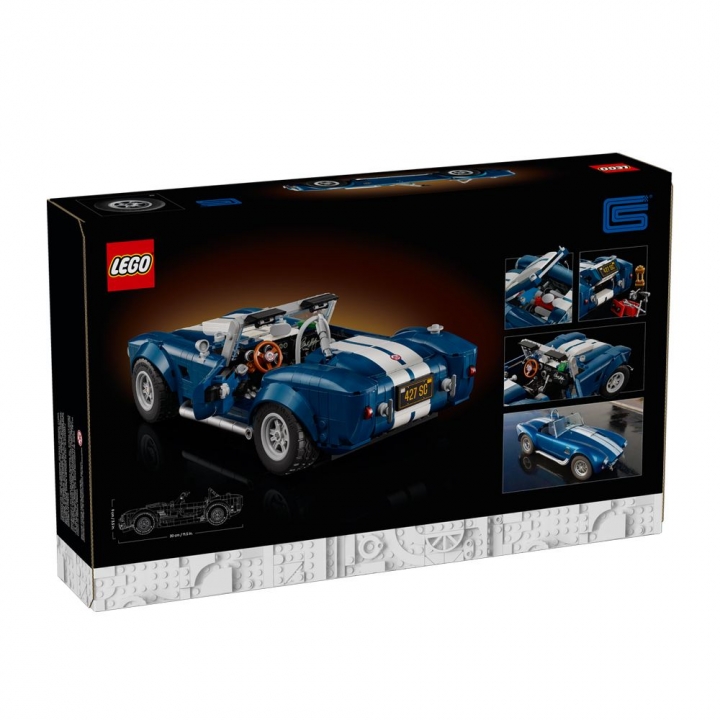 LEGO 樂高 Icons系列10357 Shelby Cobra 427 S/C 年代經典車