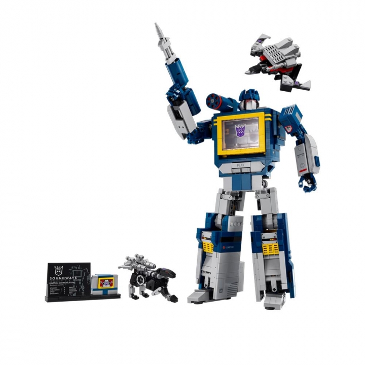 LEGO 樂高 10358 變形金剛:聲波