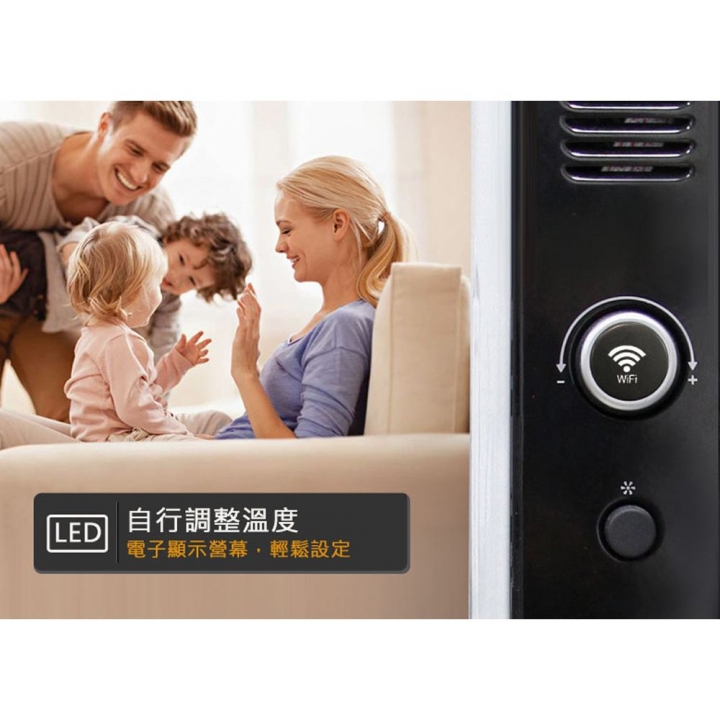 Mill 米爾｜WIFI版 對流式電暖器 CO1200WIFI3 適用空間6-8坪【廠商直送】