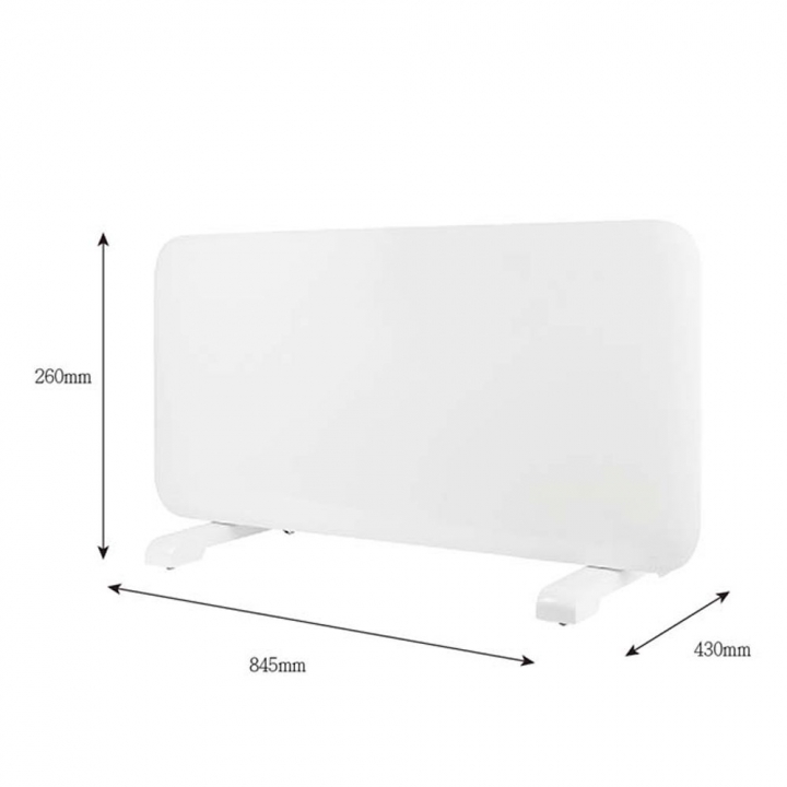 Mill 米爾｜WIFI版 防潑水對流式電暖器 MILL1200PWIFI3 適用空間6-8坪【廠商直送】