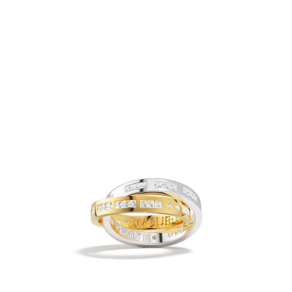 APM Monaco MORSE CODE LOVE 戒指