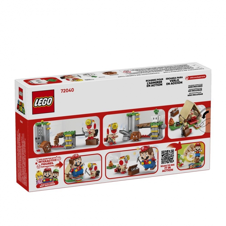 LEGO 樂高 Super Mario系列 72040 奇諾比奧隊長的營地