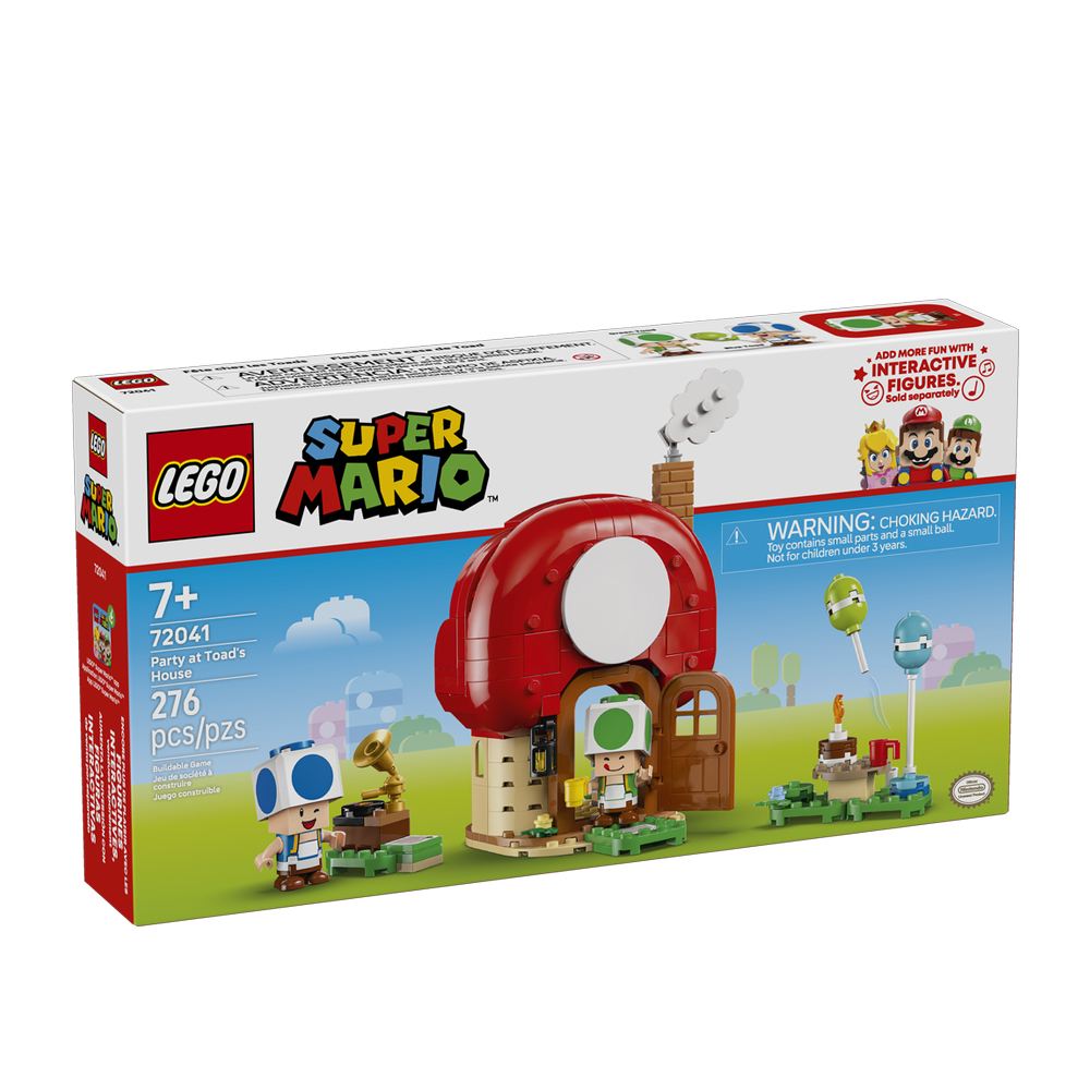 LEGO LEGO 樂高 Super Mario系列 72041 奇諾比奧之家的家庭派對