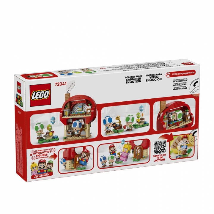 LEGO 樂高 Super Mario系列 72041 奇諾比奧之家的家庭派對