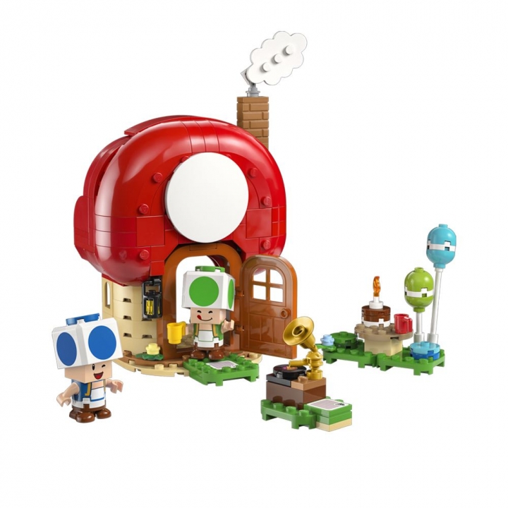 LEGO 樂高 Super Mario系列 72041 奇諾比奧之家的家庭派對