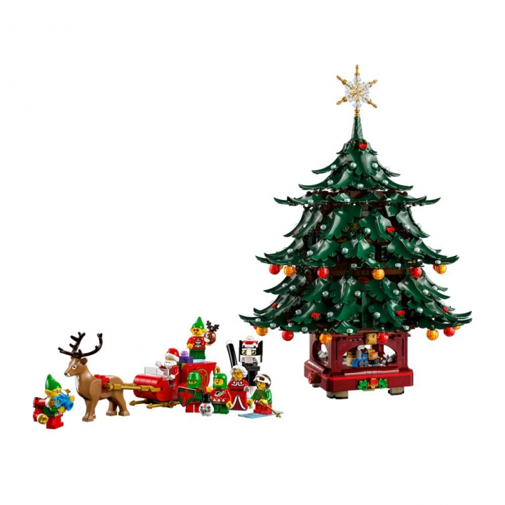 LEGO 樂高 Icons系列 41843 家庭耶誕樹擺飾