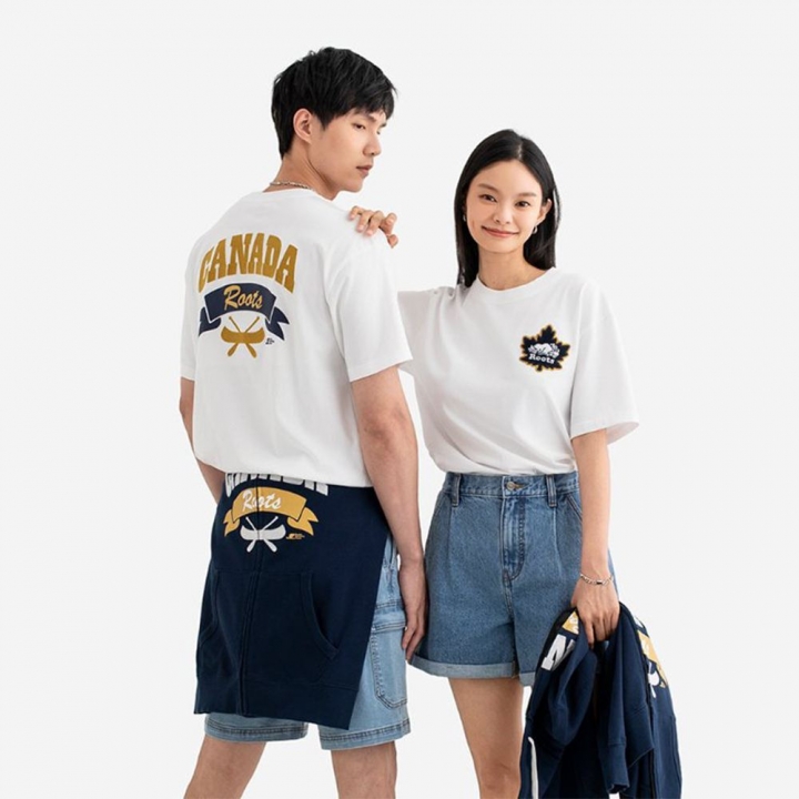 GF ROOTS MODERN CLASSIC T-SHIRTRoots中性-GF ROOTS MODERN CLASSIC 短袖上衣