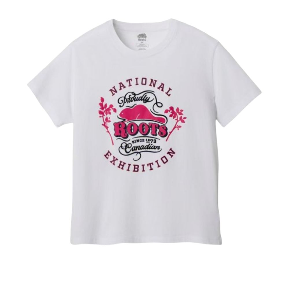 Roots Roots女裝- EXHIBITION CREWNECK 短袖上衣