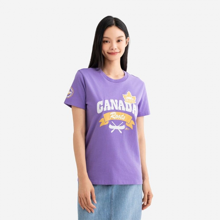 ROOTS CANADA CLASSIC T-SHIRTRoots女裝- CANADA CLASSIC 短袖上衣