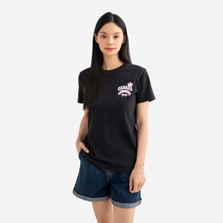 ROOTS CANADA CLASSIC T-SHIRTRoots女裝- CANADA CLASSIC 短袖上衣
