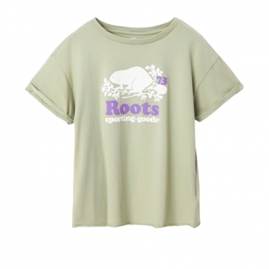 RootsRoots Roots女裝- BEAVER 短袖上衣