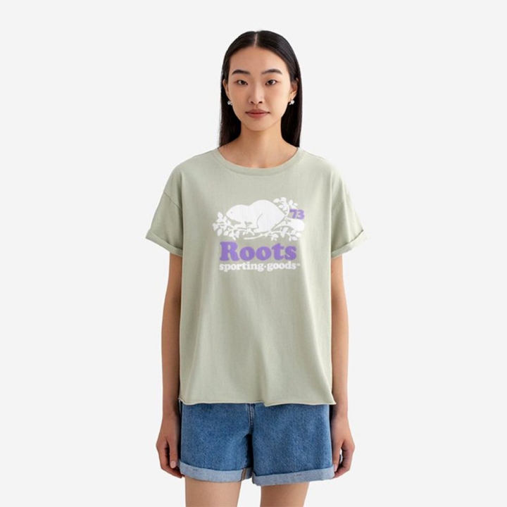 ROOTS BEAVER T-SHIRTRoots女裝- BEAVER 短袖上衣