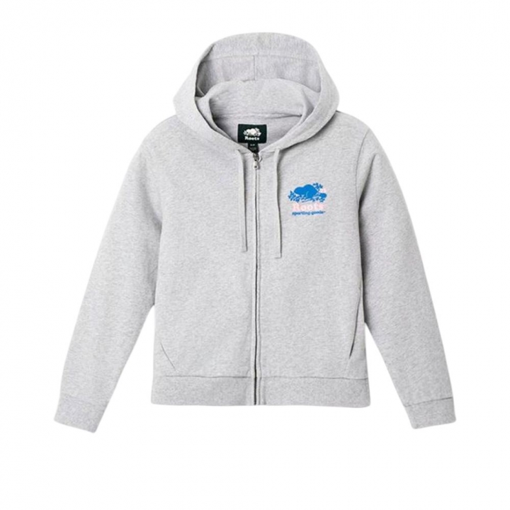 MODERN CLASSIC FULL ZIP HOODIERoots女裝- MODERN CLASSIC 連帽外套