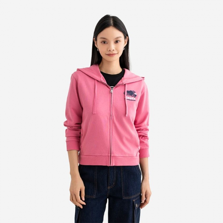MODERN CLASSIC FULL ZIP HOODIERoots女裝- MODERN CLASSIC 連帽外套