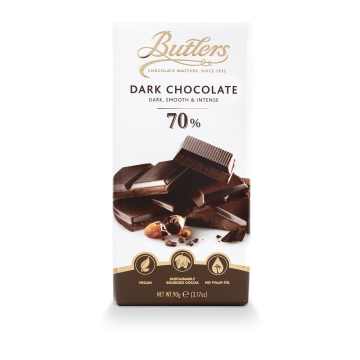 70% Dark Chocolate BarButlers 70%巧克力磚