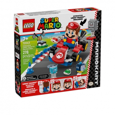 LEGO樂高 LEGO 72043 瑪利歐賽車 - 樂高 瑪利歐與標準車