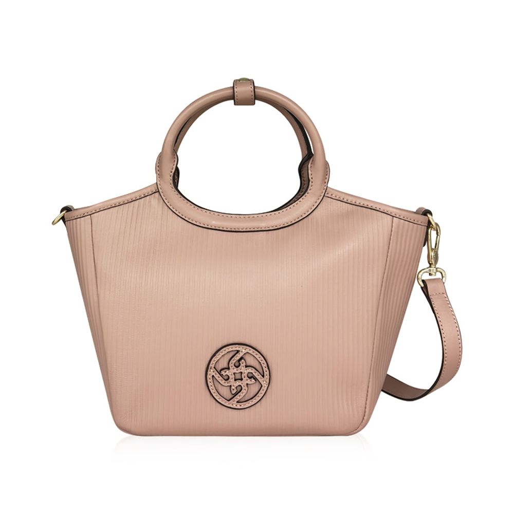 borsalini BORSALINI 慵懶旅人圓把手提包+帶