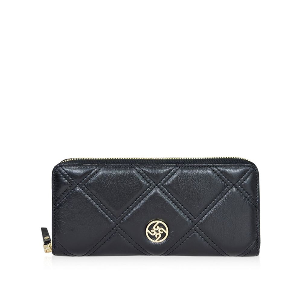 borsalini BORSALINI 巨人方格拉鍊M長夾