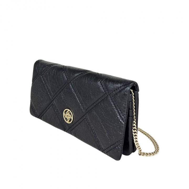 BORSALINI 巨人方格鍊帶長夾