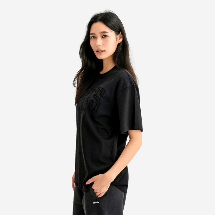 GF MODERN CLASSIC T-SHIRTRoots中性-GF MODERN CLASSIC 短袖上衣