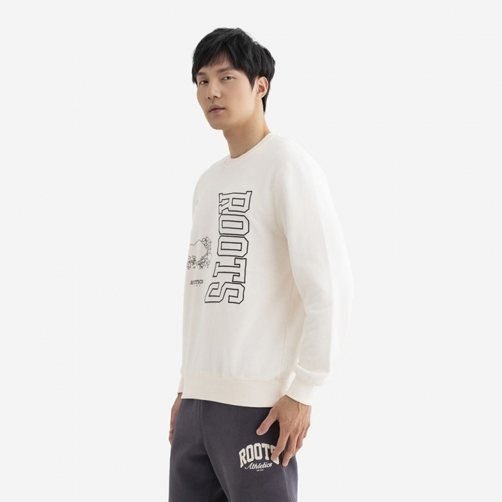 MODERN CLASSIC CREWRoots男裝-MODERN CLASSIC 圓領上衣