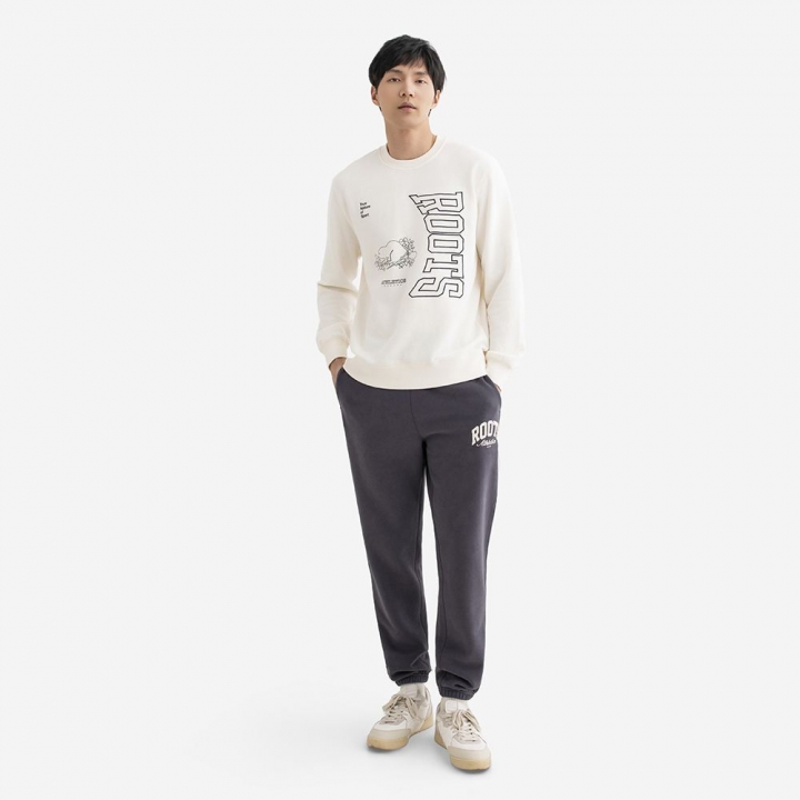 MODERN CLASSIC CREWRoots男裝-MODERN CLASSIC 圓領上衣
