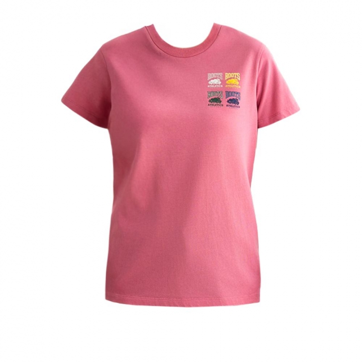 ROOTS ATHLETICS CLASSIC T-SHIRTRoots女裝- ATHLETICS CLASSIC 短袖上衣