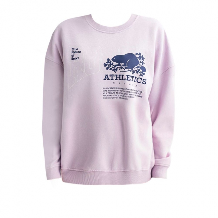 MODERN CLASSIC SWEATSHIRTRoots女裝- MODERN CLASSIC 圓領上衣