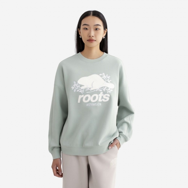 NOCTURNAL SWEATSHIRTRoots女裝-NOCTURNAL 圓領上衣