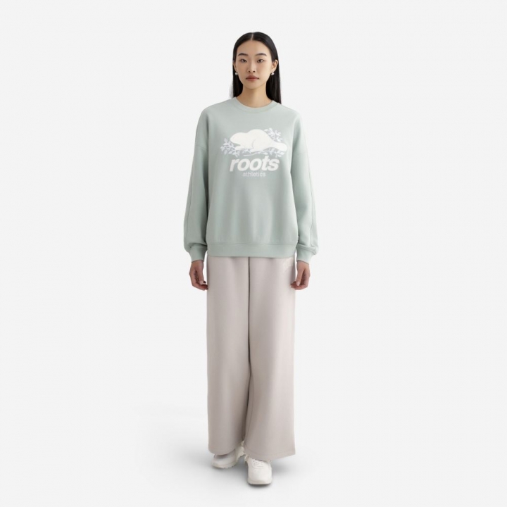 NOCTURNAL SWEATSHIRTRoots女裝-NOCTURNAL 圓領上衣