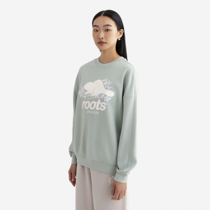 NOCTURNAL SWEATSHIRTRoots女裝-NOCTURNAL 圓領上衣