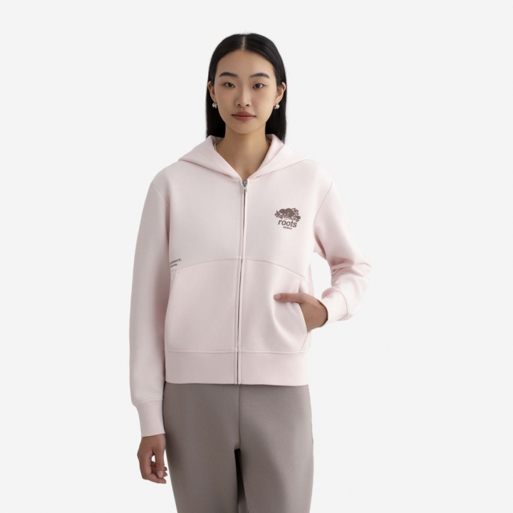 NOCTURNAL FULL ZIP HOODIERoots女裝- NOCTURNAL 連帽外套