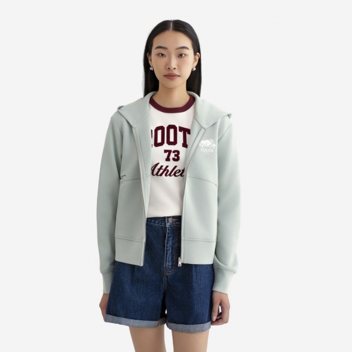 NOCTURNAL FULL ZIP HOODIERoots女裝- NOCTURNAL 連帽外套