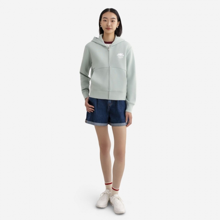 NOCTURNAL FULL ZIP HOODIERoots女裝- NOCTURNAL 連帽外套