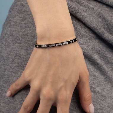 MORSE CODE BANGLE MTOI MOI莫斯密碼金手環M
