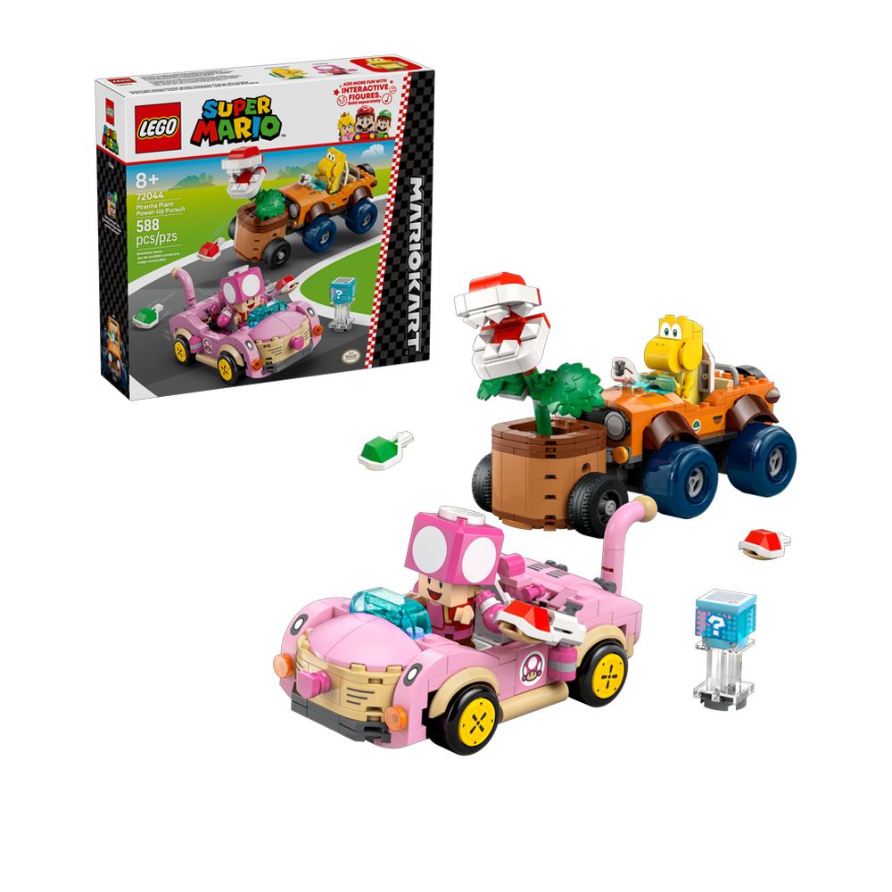 LEGO LEGO 樂高 Super Mario系列 72044 瑪利歐賽車 - 咬下去！吞食花