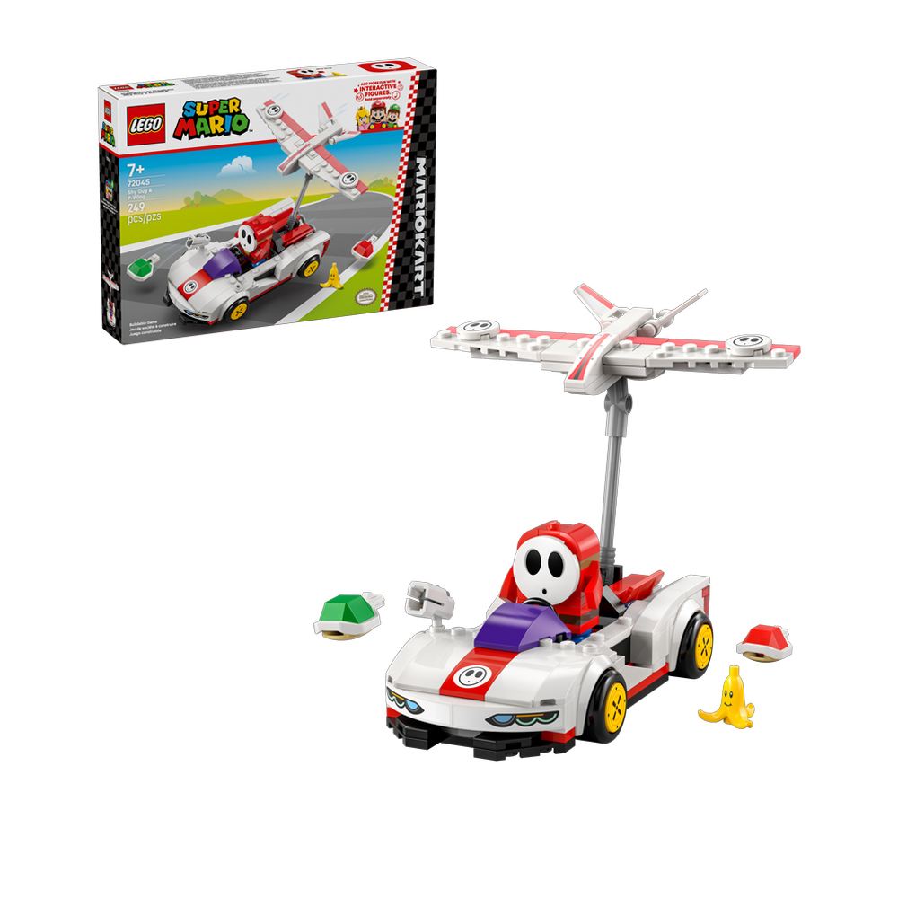LEGO LEGO 72045 SUPER MARIO 瑪利歐賽車- 嘿呵與Ｐ飛翼
