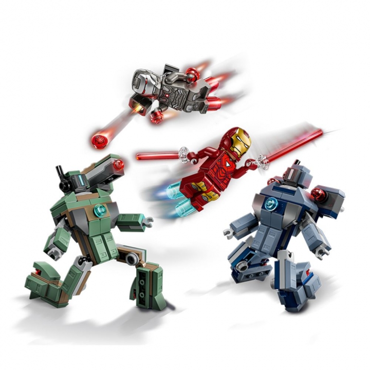 LEGO 樂高 Super Heroes系列 76320 鋼鐵人和戰爭機器大戰漢默鋼鐵士兵