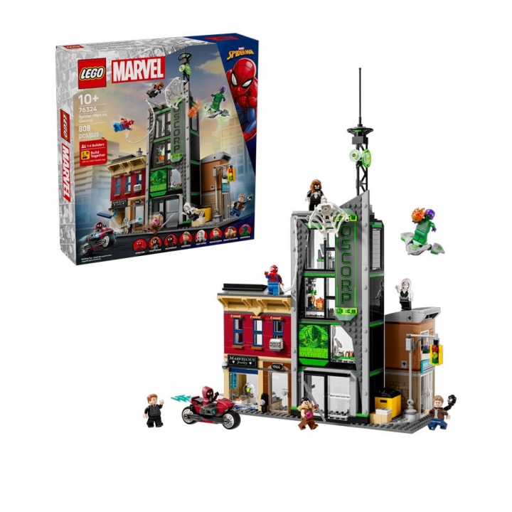 LEGO 樂高 Super Heroes系列 76324 蜘蛛人大戰奧斯朋企業