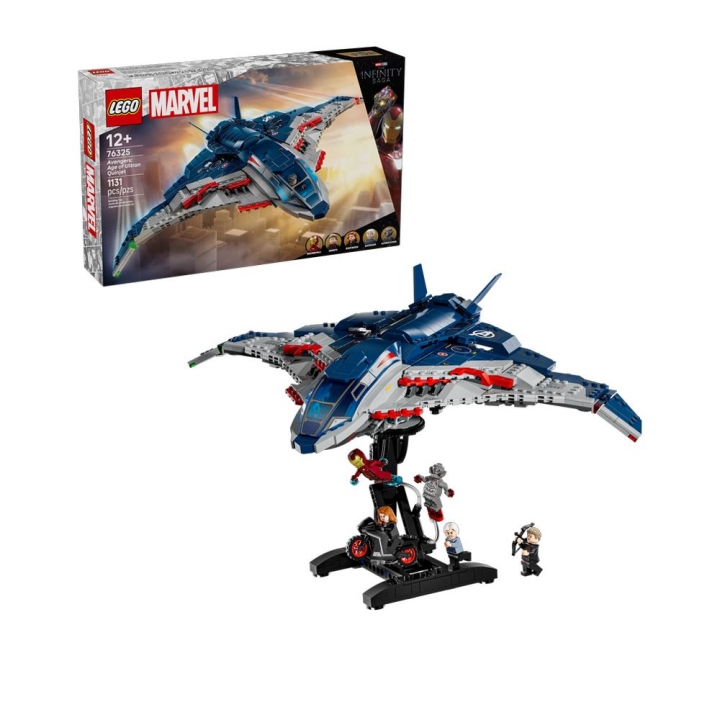 LEGO 樂高 Super Heroes系列 76325 復仇者聯盟2:奧創紀元 昆式戰機