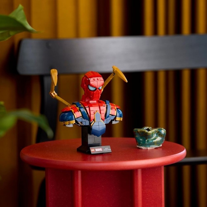 LEGO 76326 鋼鐵蜘蛛人半身像